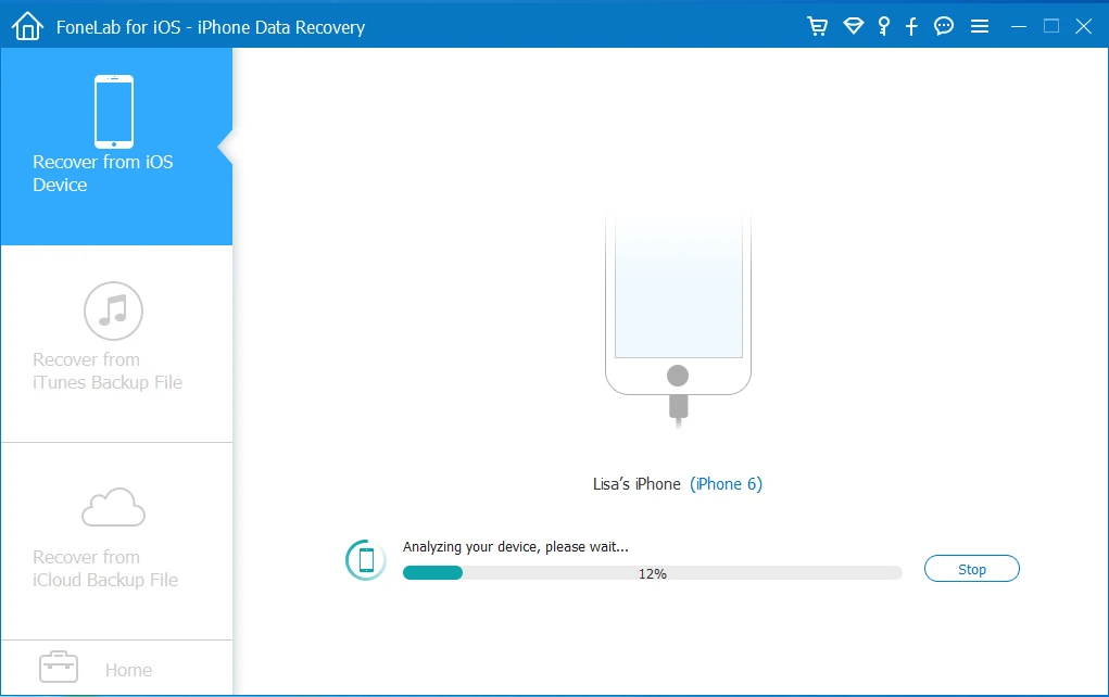 FoneLab iPhone Data Recovery 2