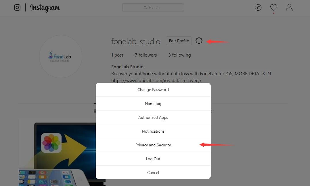 Recover Data from Instagram Data Download Feature 1